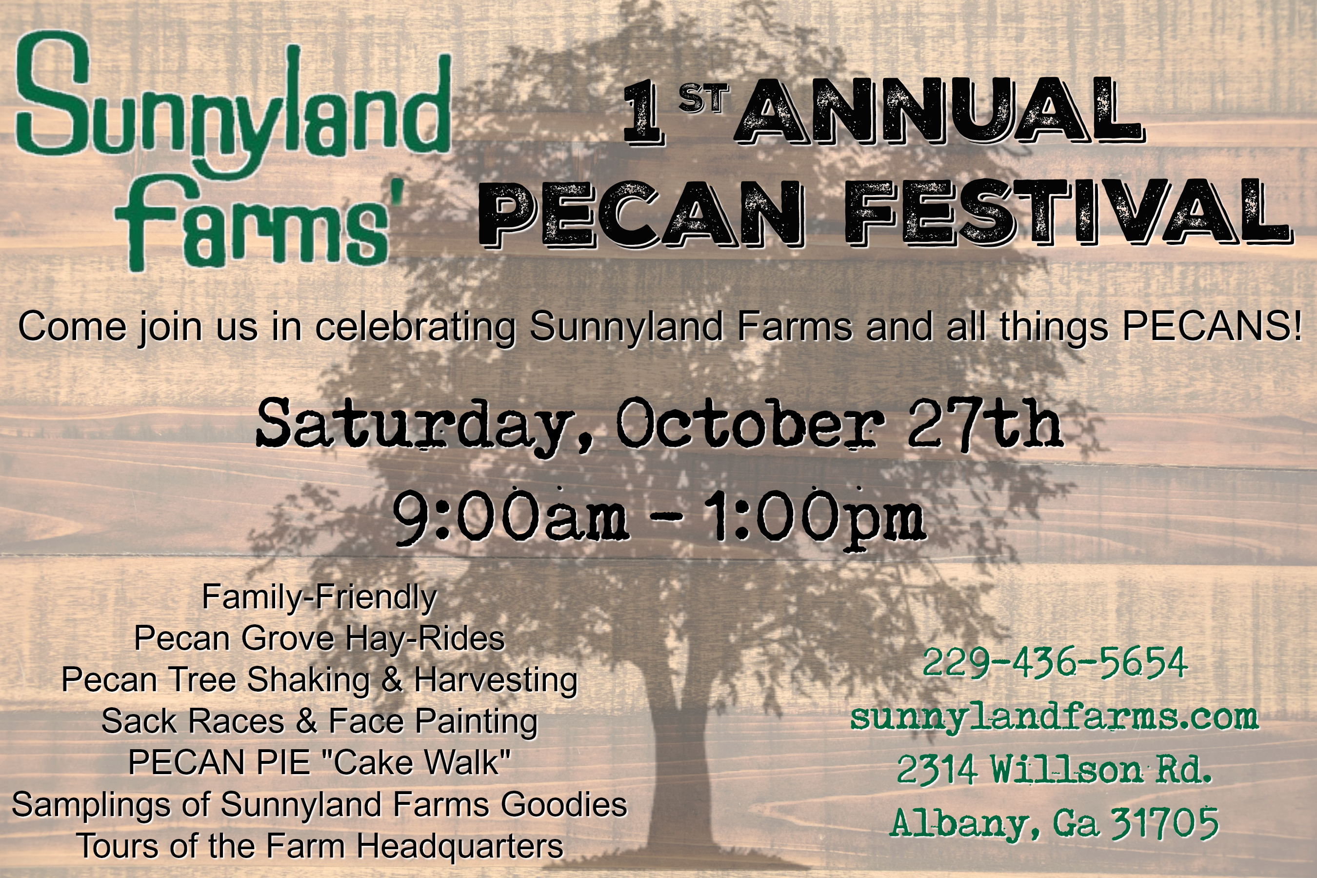 Sunnyland Farms Pecan Festival