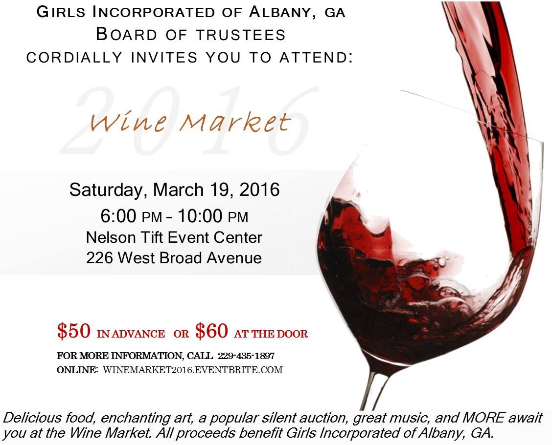 Girls Inc. Wine Market