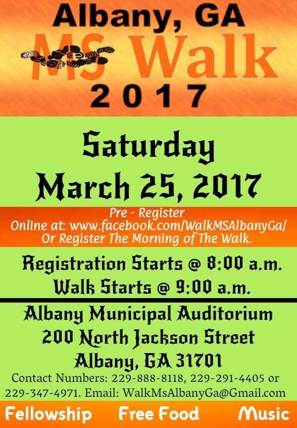 Albany MS Walk