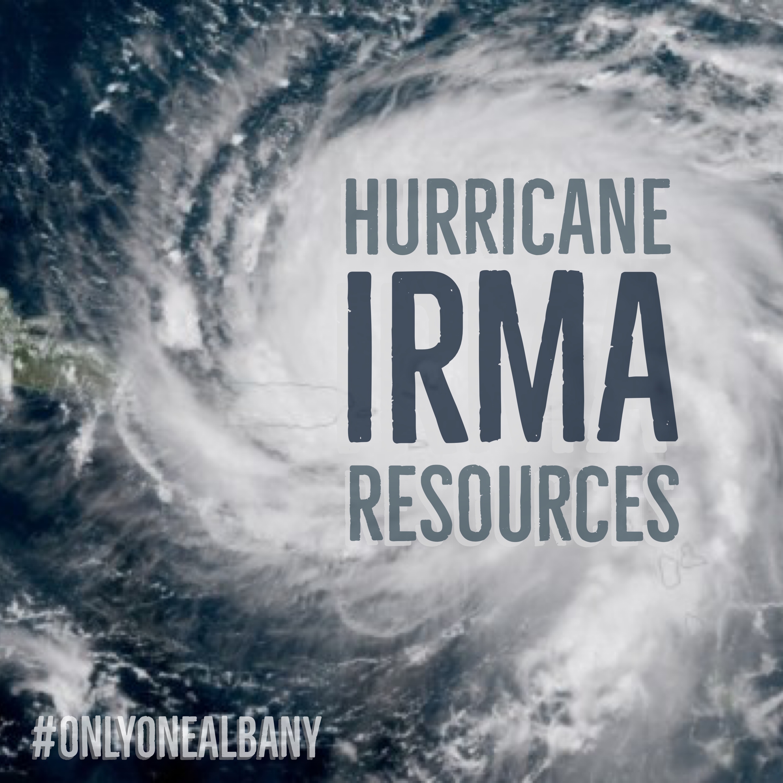 Hurricane Irma Resources - #OnlyOneAlbany